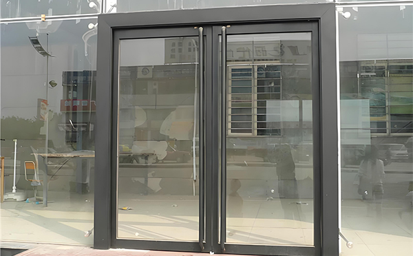 湟中玻璃地弹门