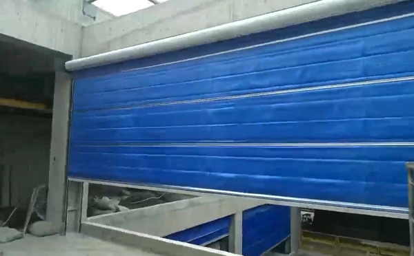 大型物流园区完成湟中防火门整体安装工程